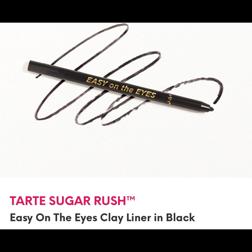 New in Box Tarte Sugar Rush Easy on the Eyes black eyeliner